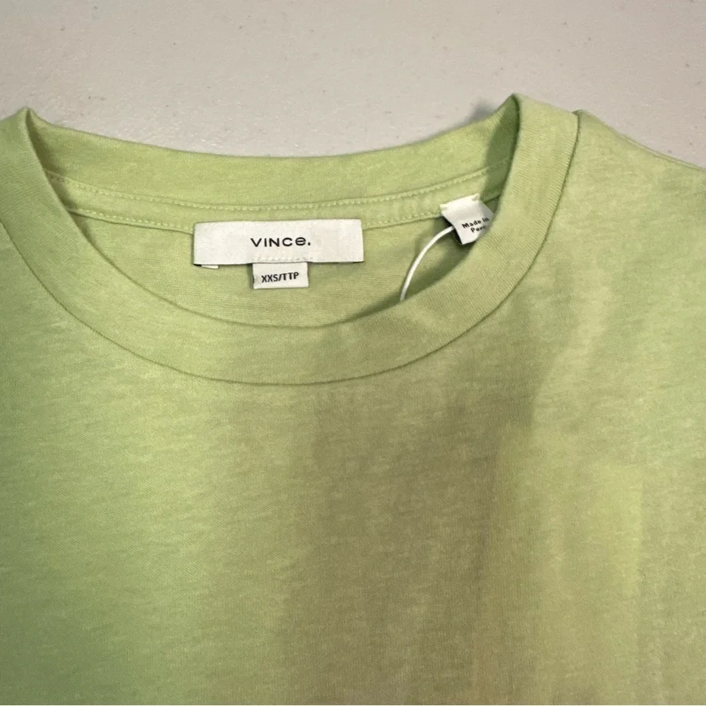 Vince Women’s Sage Green Short Sleeve Tee Size XXS